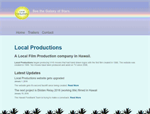 Tablet Screenshot of localproductions.com